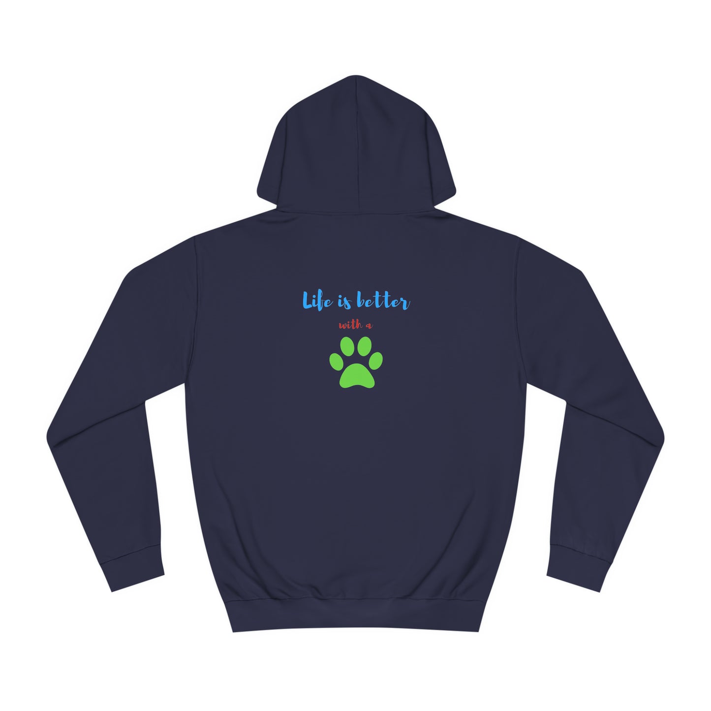 Life is Better Unisex College Hoodie