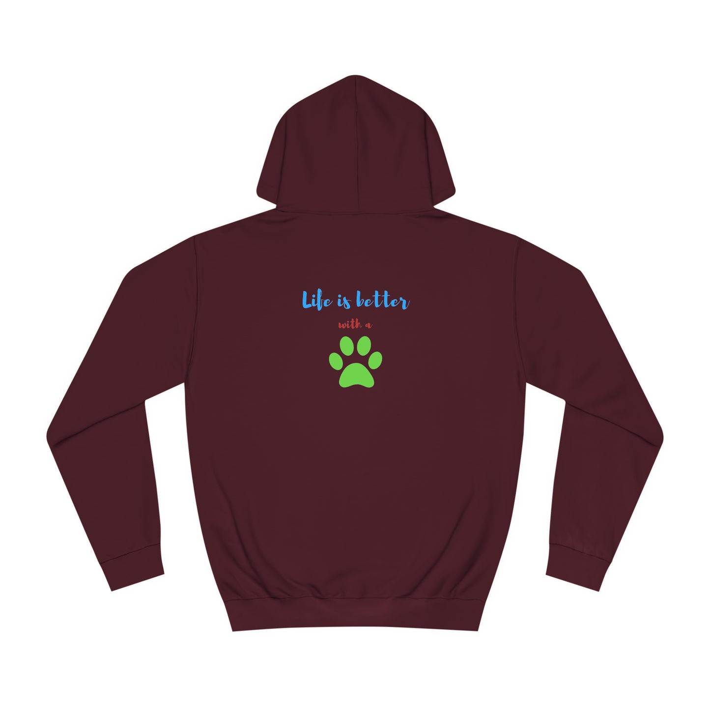 Life is Better Unisex College Hoodie