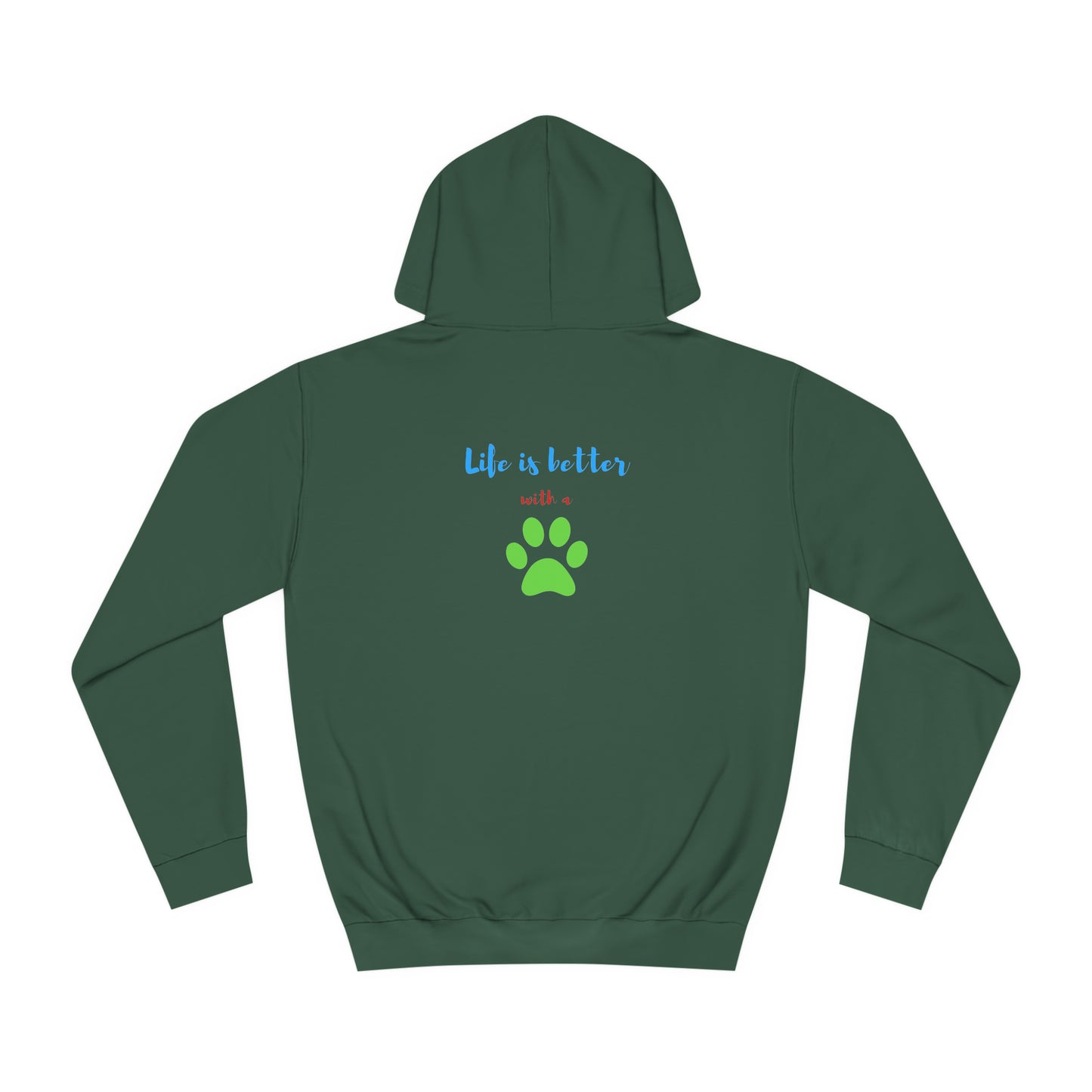 Life is Better Unisex College Hoodie