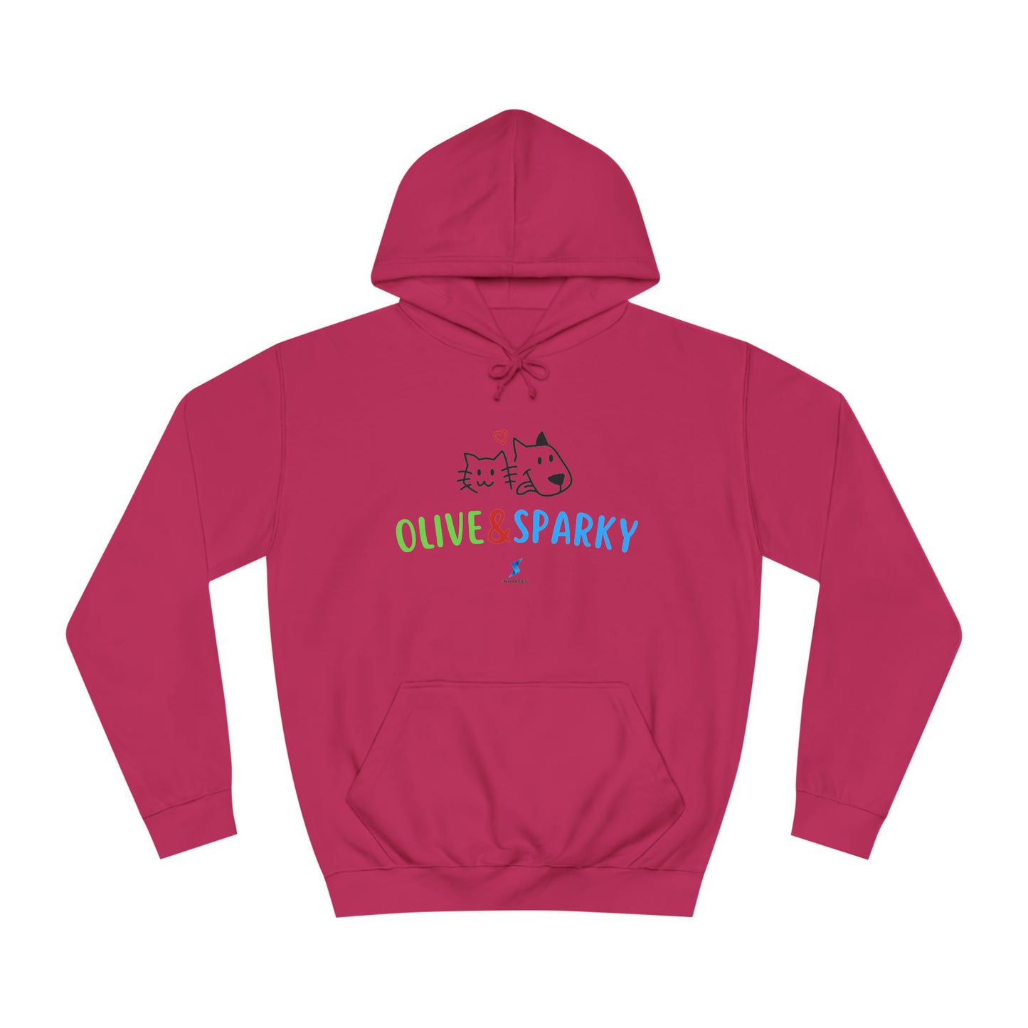 Life is Better Unisex College Hoodie