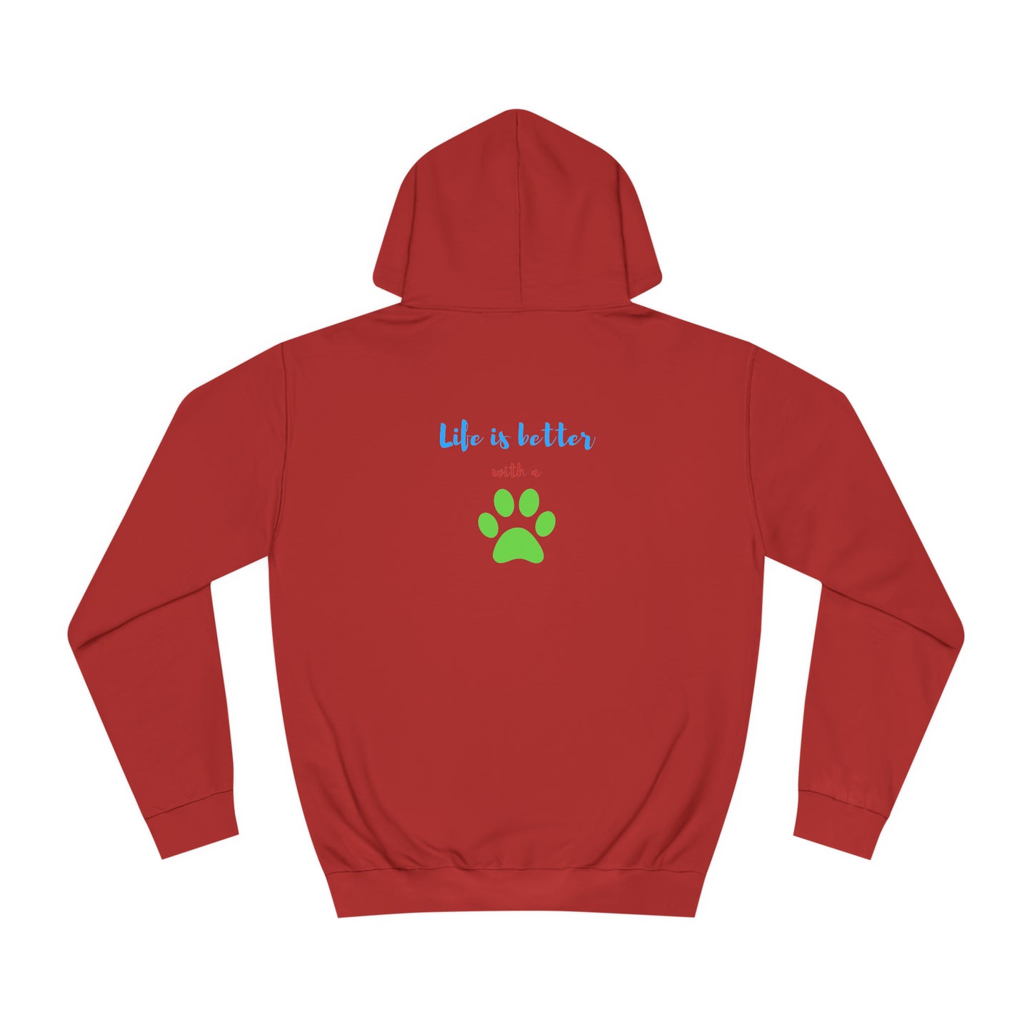 Life is Better Unisex College Hoodie
