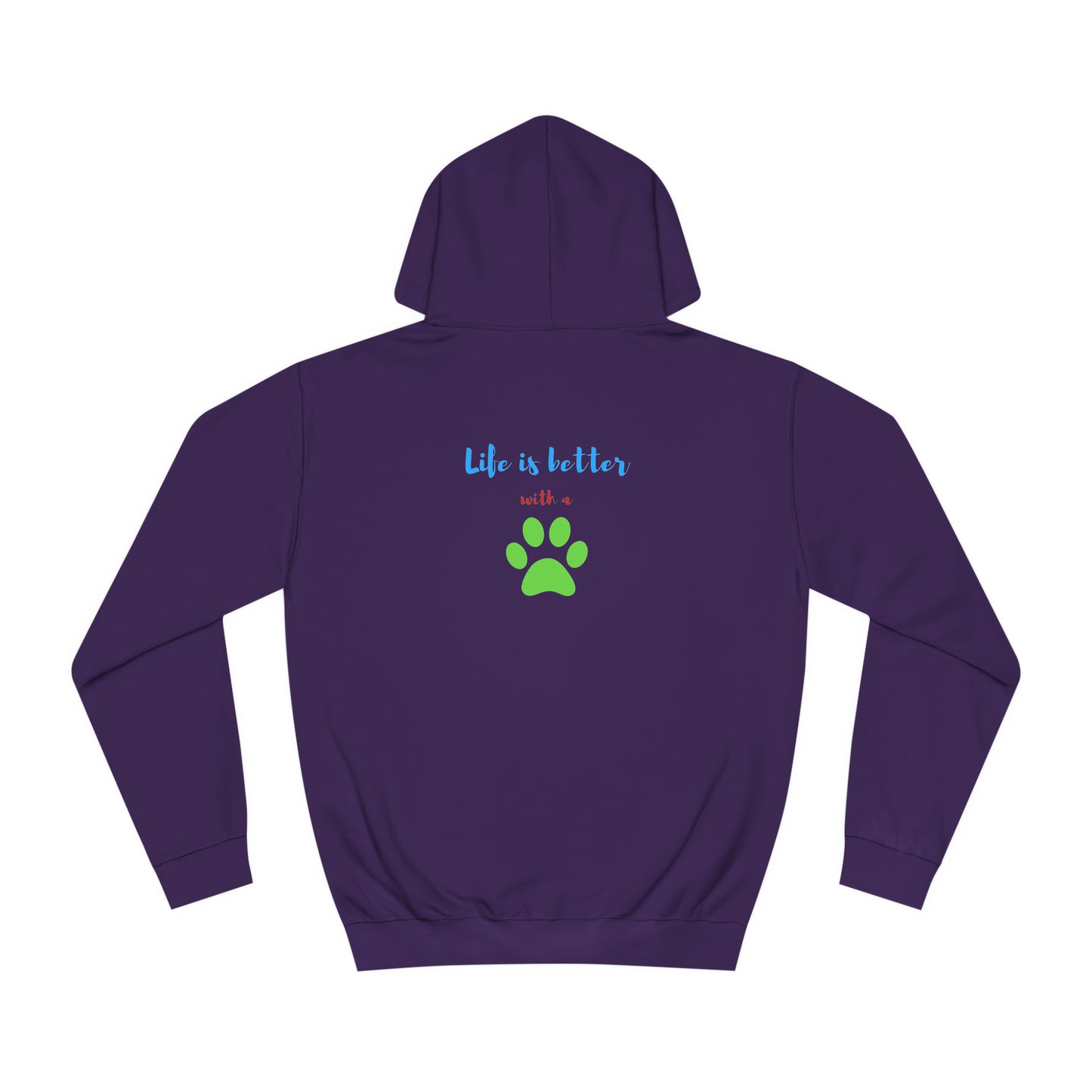 Life is Better Unisex College Hoodie