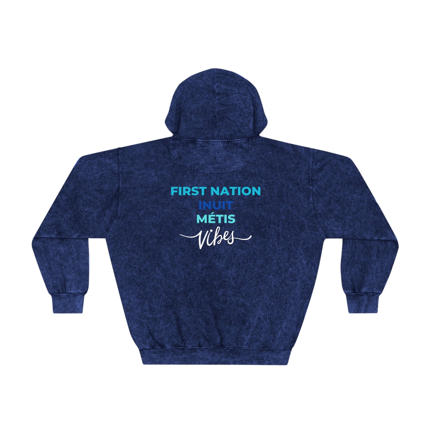 Vibes Unisex Mineral Wash Hoodie
