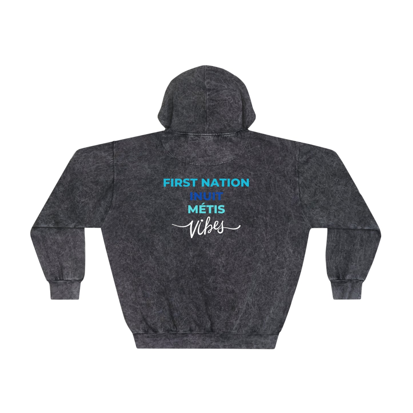 Vibes Unisex Mineral Wash Hoodie