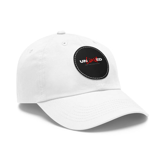 Unlimited Hat with Leather Patch (Round)