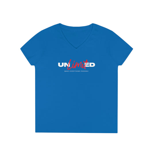 Unlimited 100% Cotton V-Neck T-Shirt