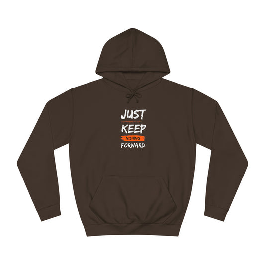 Keep Moving Forward Unisex College Hoodie